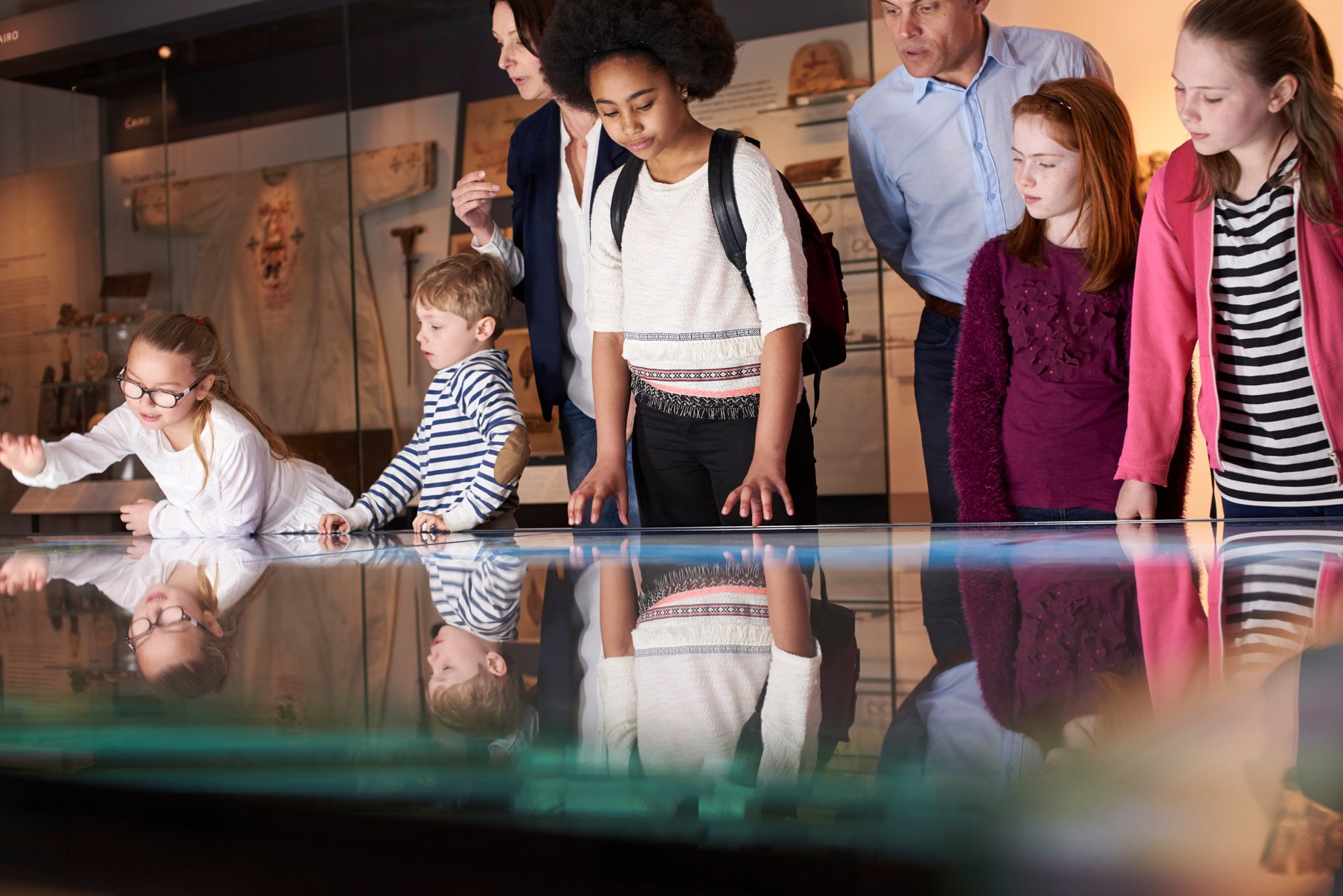 Pupils on School Field Trip  